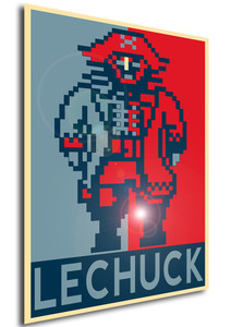 Poster - Propaganda - Pixelart - Monkey Island - LeChuck