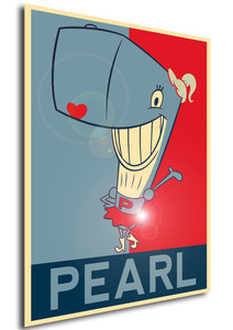 Poster - Propaganda - Spongebob - Pearl Poster - Propaganda - Spongebob - Pearl