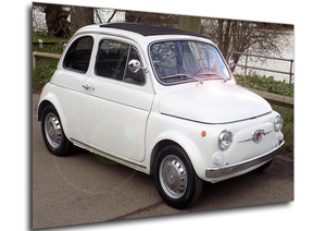 Poster - Auto Vintage - Storiche - Fiat - 500 Giannini - 1970