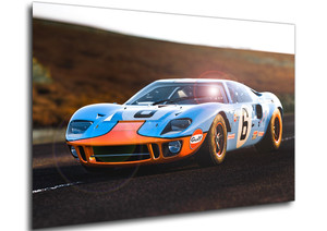 Poster - Auto Vintage - Storiche - Ford - GT 40 - 1964