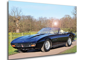 Poster - Auto Vintage - Storiche - Maserati - Ghibli 4.7 - 1970