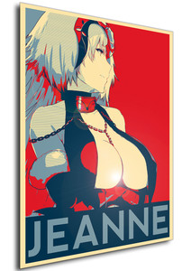 Poster - Propaganda - Fate Grand Order - Jeanne D'arc variant 4 Poster - Propaganda - Fate Grand Order - Jeanne D'arc variant 4