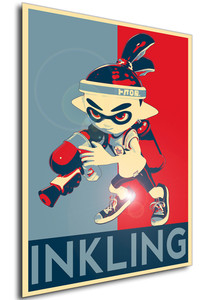 Poster - Propaganda - Splatoon - Inkling Boy