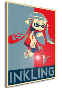 Poster - Propaganda - Splatoon - Inkling Girl