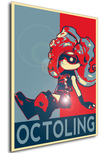 Poster - Propaganda - Splatoon - Octoling variant