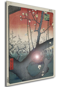 Poster - Ukiyo-e - Hiroshige - The Plum Garden in Kameido - 13 Poster - Ukiyo-e - Hiroshige - The Plum Garden in Kameido - 13