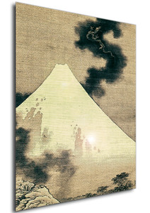 Poster - Ukiyo-e - Hokusai - Fuji Koryuu - 03