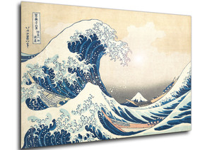 Poster - Ukiyo-e - Hokusai - Great wave off Kanagawa - 16