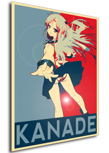 Poster - Propaganda - Angel Beats - Kanade Tenshi variant 3