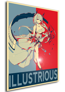 Poster - Propaganda - Azur Lane -  Illustrious Ballroom Poster - Propaganda - Azur Lane -  Illustrious Ballroom