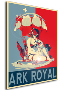 Poster - Propaganda - Azur Lane - Ark Royal Coastwatcher