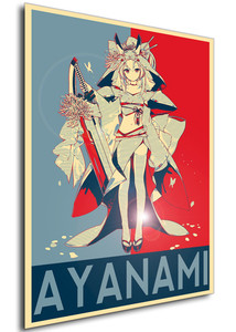 Poster - Propaganda - Azur Lane - Ayanami Demon Dress Poster - Propaganda - Azur Lane - Ayanami Demon Dress