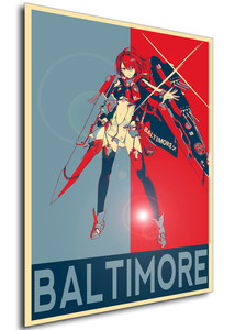 Poster - Propaganda - Azur Lane - Baltimore