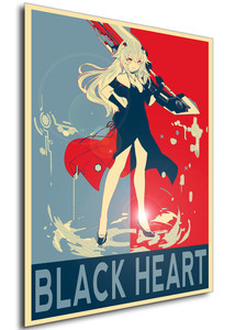 Poster - Propaganda - Azur Lane - Black Heart  Goddess Smile