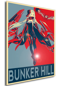 Poster - Propaganda - Azur Lane - Bunker Hill