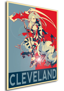 Poster - Propaganda - Azur Lane - Cleveland Devil Descent