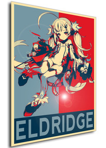 Poster - Propaganda - Azur Lane - Eldridge Poster - Propaganda - Azur Lane - Eldridge