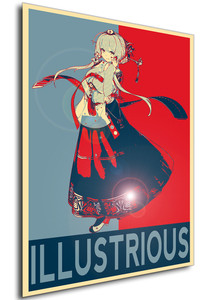 Poster - Propaganda - Azur Lane - Illustrious Foreign Style Poster - Propaganda - Azur Lane - Illustrious Foreign Style