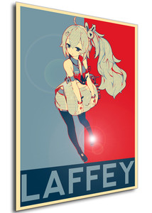 Poster - Propaganda - Azur Lane - Laffey Bili Girl 33