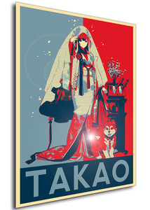 Poster - Propaganda - Azur Lane - Takao Sakura Hanami