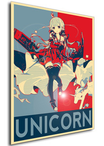 Poster - Propaganda - Azur Lane - Unicorn Little Star Songstress Poster - Propaganda - Azur Lane - Unicorn Little Star Songstress