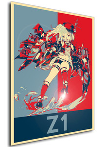 Poster - Propaganda - Azur Lane - Z1 Retrofit