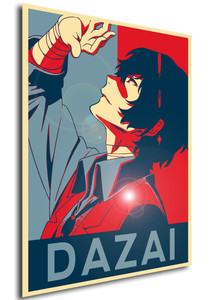 Poster - Propaganda - Bungo Stray Dogs - Osamu Dazai Variant 2 Poster - Propaganda - Bungo Stray Dogs - Osamu Dazai Variant 2