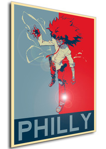 Poster - Propaganda - Cannon Busters - Philly the kid Poster - Propaganda - Cannon Busters - Philly the kid