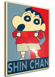 Poster - Propaganda - Crayon Shin Chan - Shin Chan