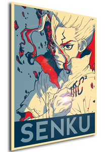 Poster - Propaganda - Dr Stone - Senku Ishigami Variant 3
