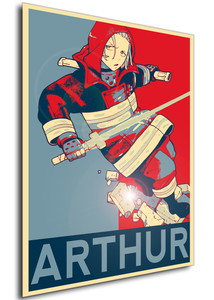 Poster - Propaganda - Fire Force - Arthur Boyle