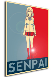 Poster - Propaganda - Magical Senpai - Tejina Senpai - Senpai Poster - Propaganda - Magical Senpai - Tejina Senpai - Senpai