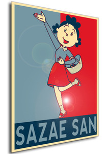 Poster - Propaganda - Sazae San - Sazae San