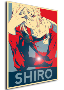 Poster - Propaganda - The Devil is a Part-Timer - Hataraku Maou Sama - Shiro Ashiya Poster - Propaganda - The Devil is a Part-Timer - Hataraku Maou Sama - Shiro Ashiya