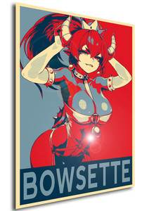 Poster - Propaganda - Bowsette v8