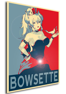 Poster - Propaganda - Bowsette v9