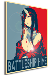 Poster - Propaganda - Kancolle - Kantai Collection - Battleship Princess - Dyson Hime Poster - Propaganda - Kancolle - Kantai Collection - Battleship Princess - Dyson Hime