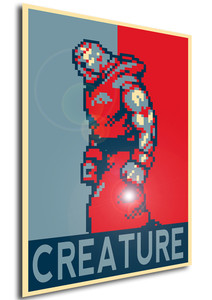 Poster - Propaganda - Pixel Art - Castlevania Adventure ReBirth - the creature Poster - Propaganda - Pixel Art - Castlevania Adventure ReBirth - the creature