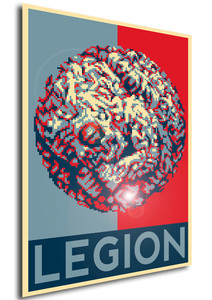 Poster - Propaganda - Pixel Art - Castlevania Aria of Sorrow - Legion