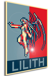 Poster - Propaganda - Pixel Art - Castlevania Aria of Sorrow - Lilith Poster - Propaganda - Pixel Art - Castlevania Aria of Sorrow - Lilith