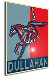 Poster - Propaganda - Pixel Art - Castlevania Circle of the Moon - Dullahan Poster - Propaganda - Pixel Art - Castlevania Circle of the Moon - Dullahan