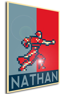 Poster - Propaganda - Pixel Art - Castlevania Circle of the Moon - Nathan Graves Poster - Propaganda - Pixel Art - Castlevania Circle of the Moon - Nathan Graves