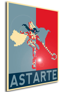 Poster - Propaganda - Pixel Art - Castlevania Harmony of Despair - Astarte Poster - Propaganda - Pixel Art - Castlevania Harmony of Despair - Astarte