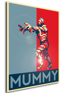 Poster - Propaganda - Pixel Art - Castlevania Harmony of Despair - Mummy