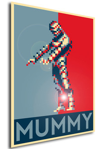 Poster - Propaganda - Pixel Art - Castlevania Portrait of Ruin - Mummy Poster - Propaganda - Pixel Art - Castlevania Portrait of Ruin - Mummy