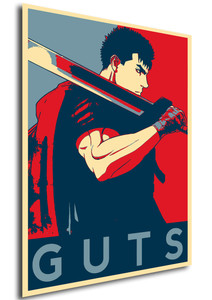 Poster Propaganda Berserk Guts Poster Propaganda Berserk Guts