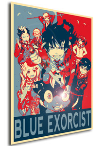 Poster Propaganda Blue Exorcist Characters Poster Propaganda Blue Exorcist Characters
