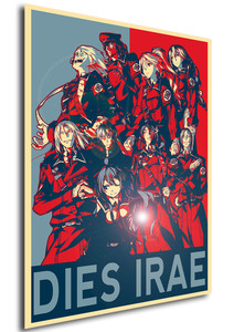 Poster Propaganda Dies Irae Characters
