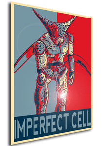 Poster Propaganda Dragon Ball Imperfect Cell