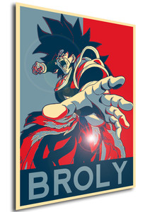 Poster Propaganda Dragon Ball Super Broly